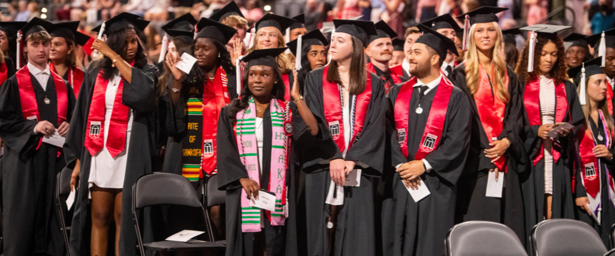 Group of graduates during SPIA convocation